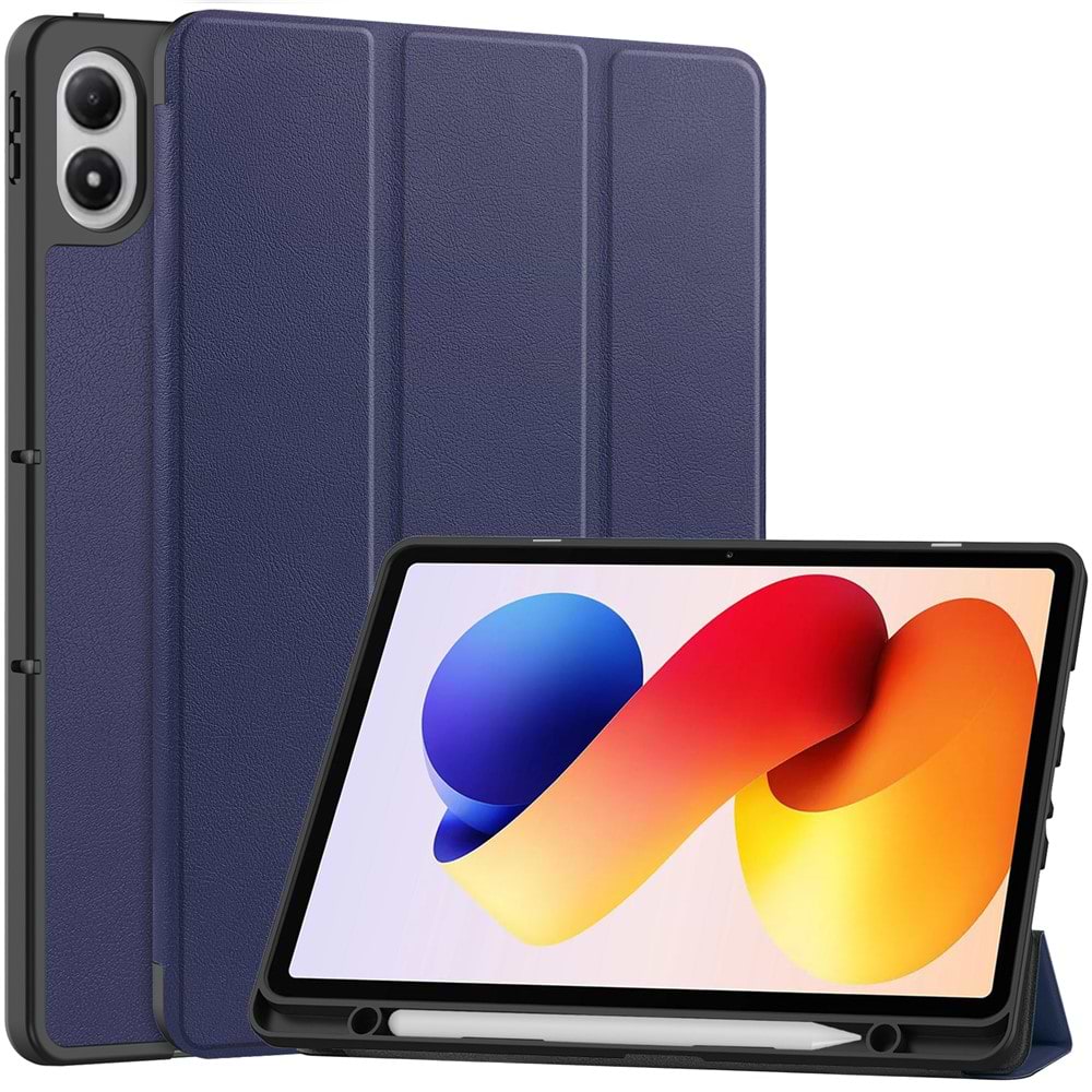 Чохол для планшету BeCover Flexible TPU Mate з кріпленням for Xiaomi Redmi Pad 2 Pro 12.1" Deep Blue (715606)